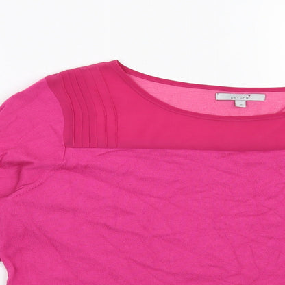 Per Una Womens Pink   Pullover Jumper Size 18