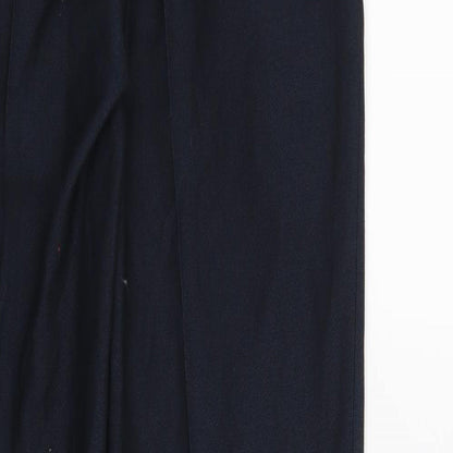 Womens UK Size 30 Preworn Regular Fit  Blue Trousers