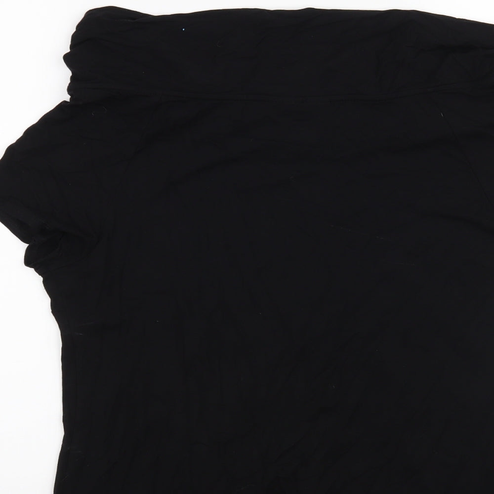 CC Womens Black   Basic Blouse Size XL