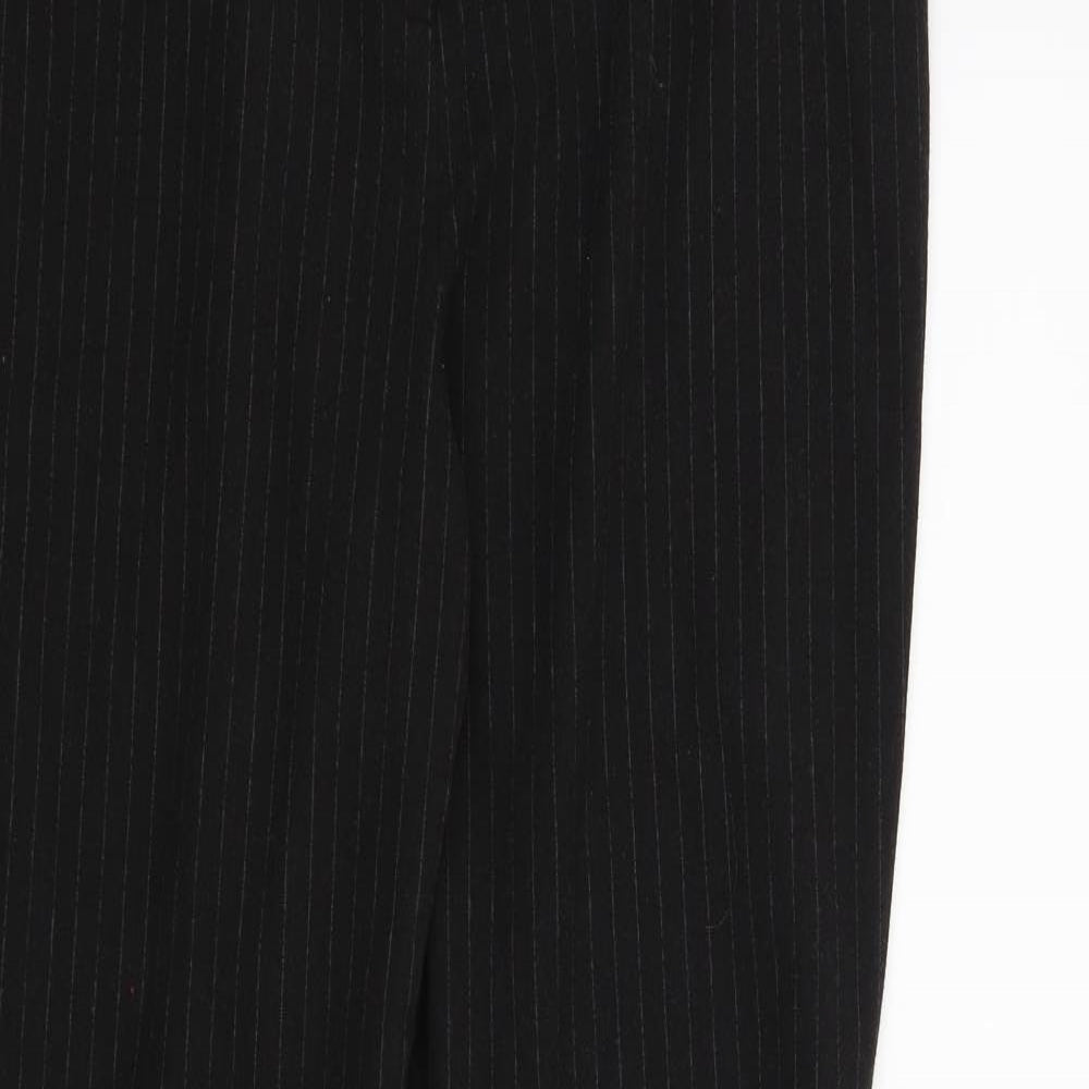 Womens UK Size 16 Marks and Spencer Regular Fit  Black Trousers