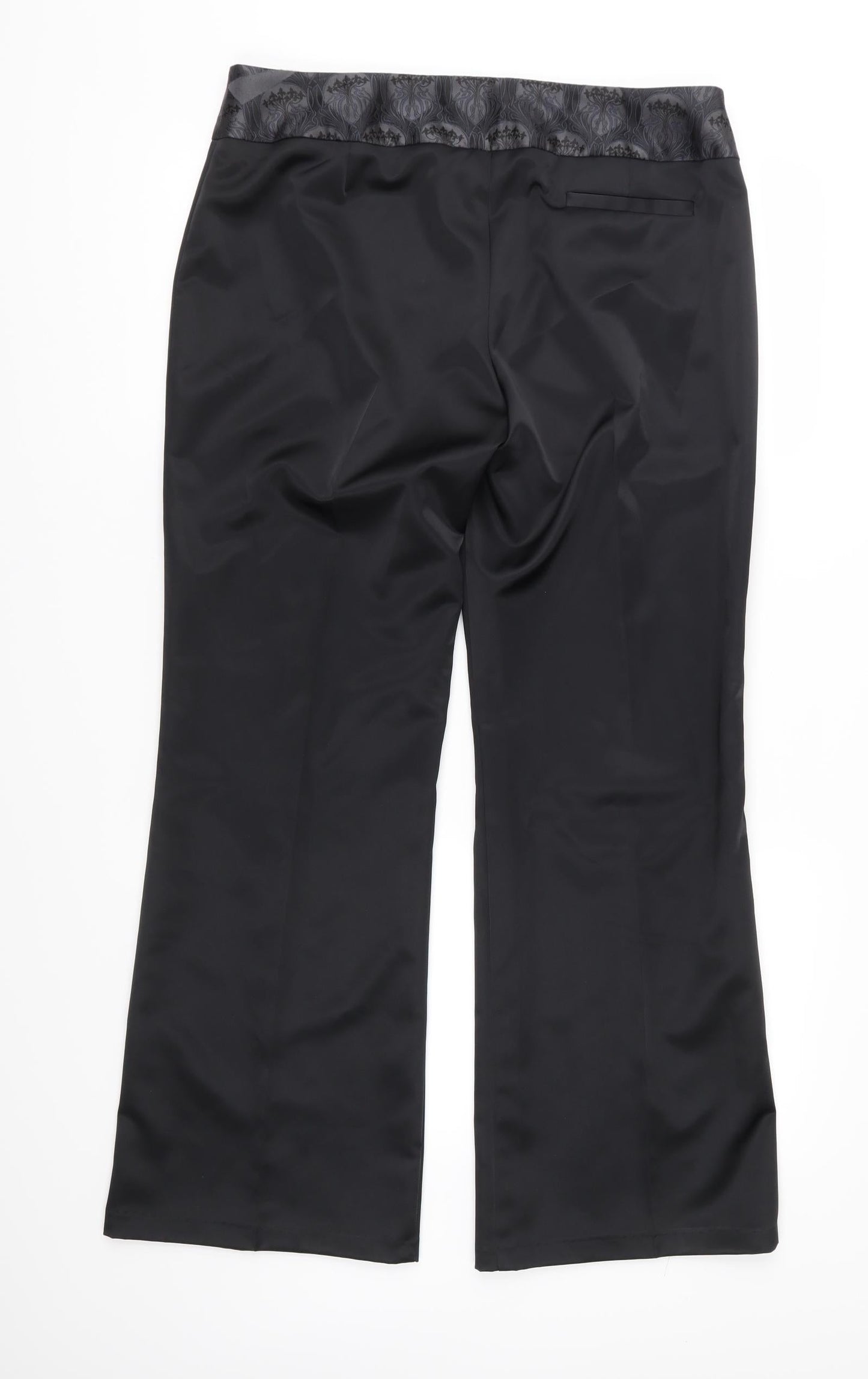 Womens UK Size 14 NEXT Regular Fit  Black Trousers