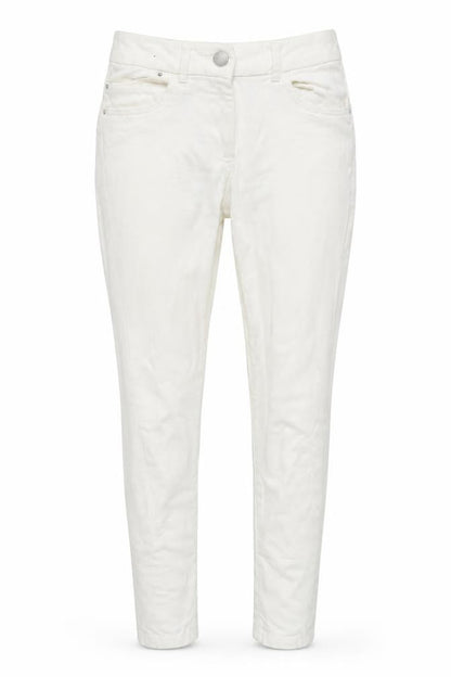 Marks & Spencer Womens Ivory  Denim Skinny Jeans Size 10 L28 in