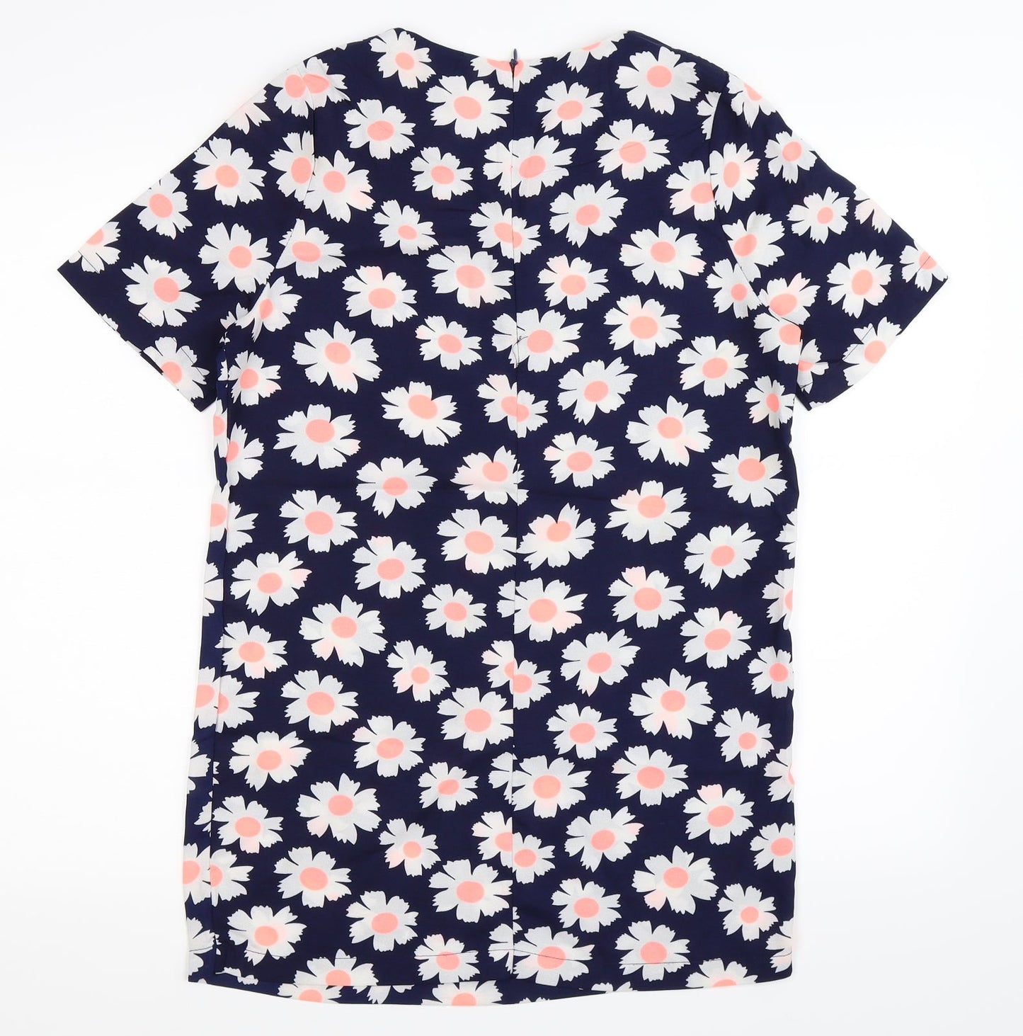 Glamorous Womens Blue Fair Isle  Basic Blouse Size 10