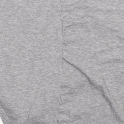 Missguided Womens Grey   Basic T-Shirt Size M