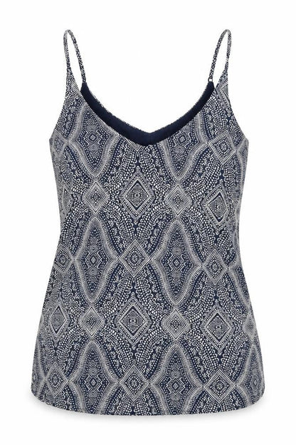 Womens UK Size 12 H&M Blue Basic Tank