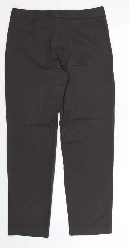 Marks and Spencer Womens Grey   Dress Pants Trousers Size 10 L29 in
