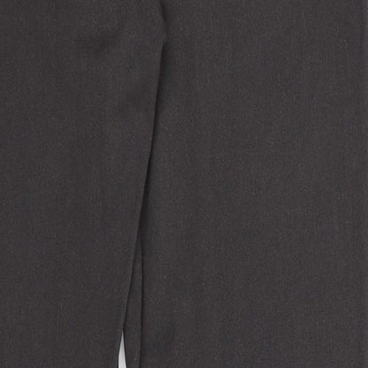Marks and Spencer Womens Grey   Dress Pants Trousers Size 10 L29 in