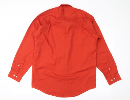 Armando Mens Red    Button-Up Size 40
