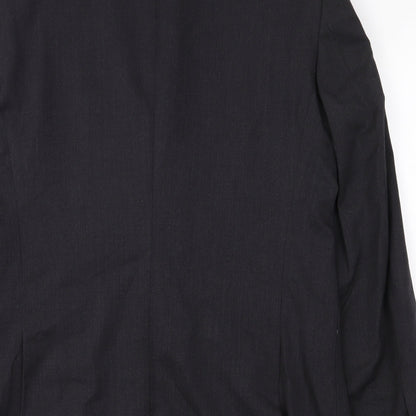 Mens UK Size 38 Dimensions Regular Black Suit Jacket