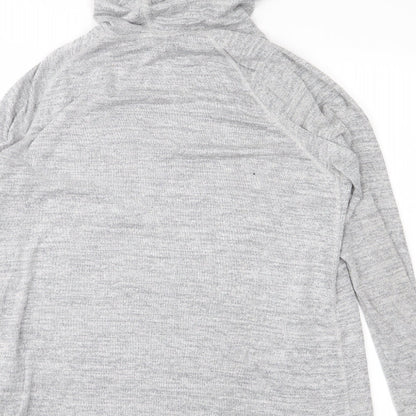 H&M Girls Grey   Pullover Hoodie Size 14 Years