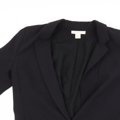 H&M Womens Black   Jacket Suit Jacket Size 10