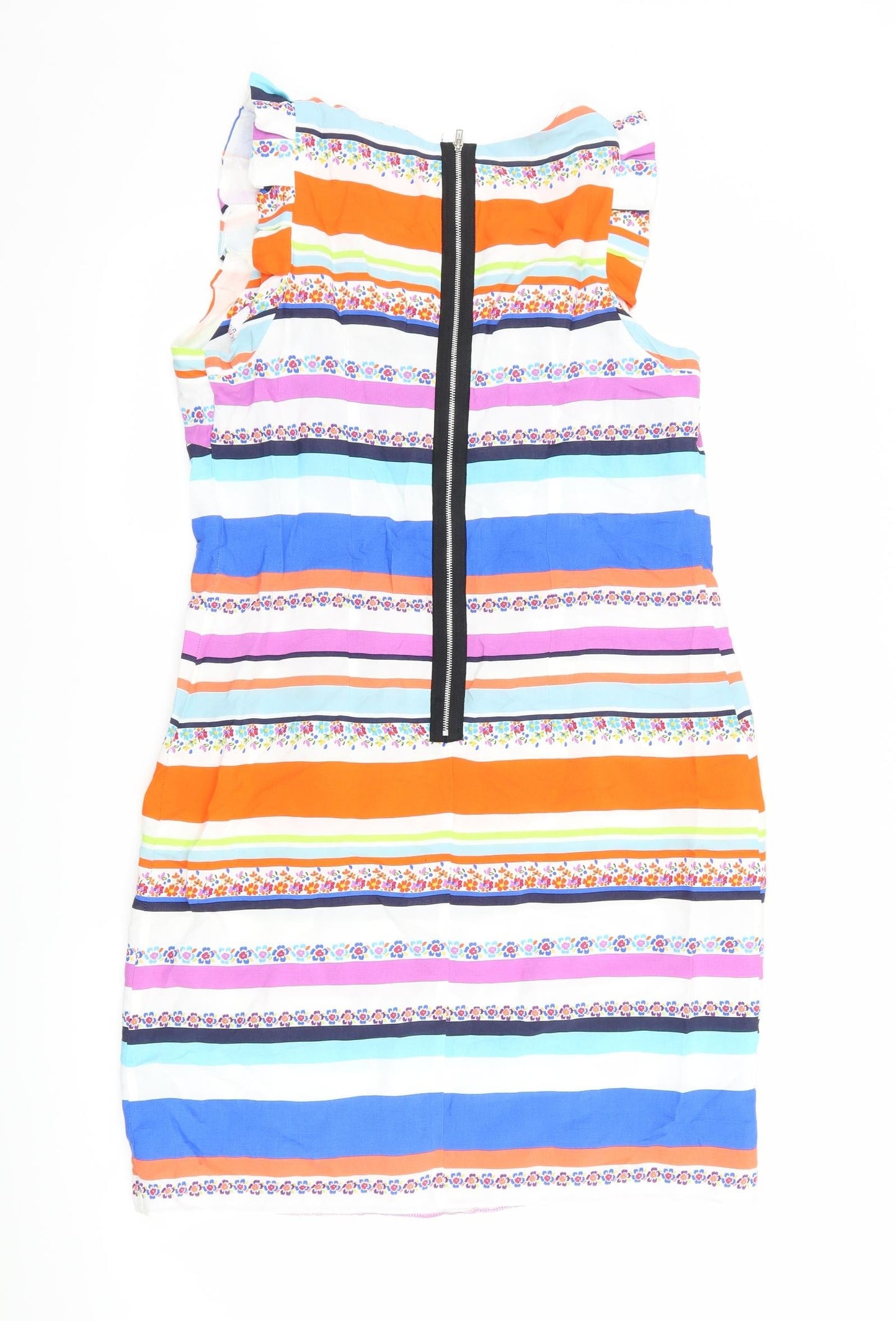 Dorothy Perkins Womens Multicoloured Striped  Shift  Size 12