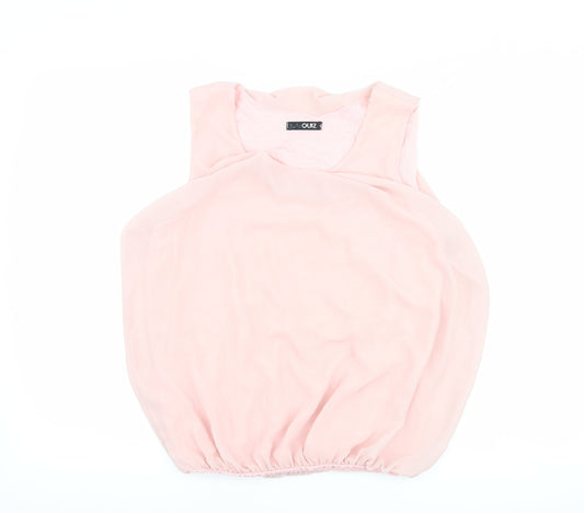Quiz Womens Pink   Basic Tank Size S