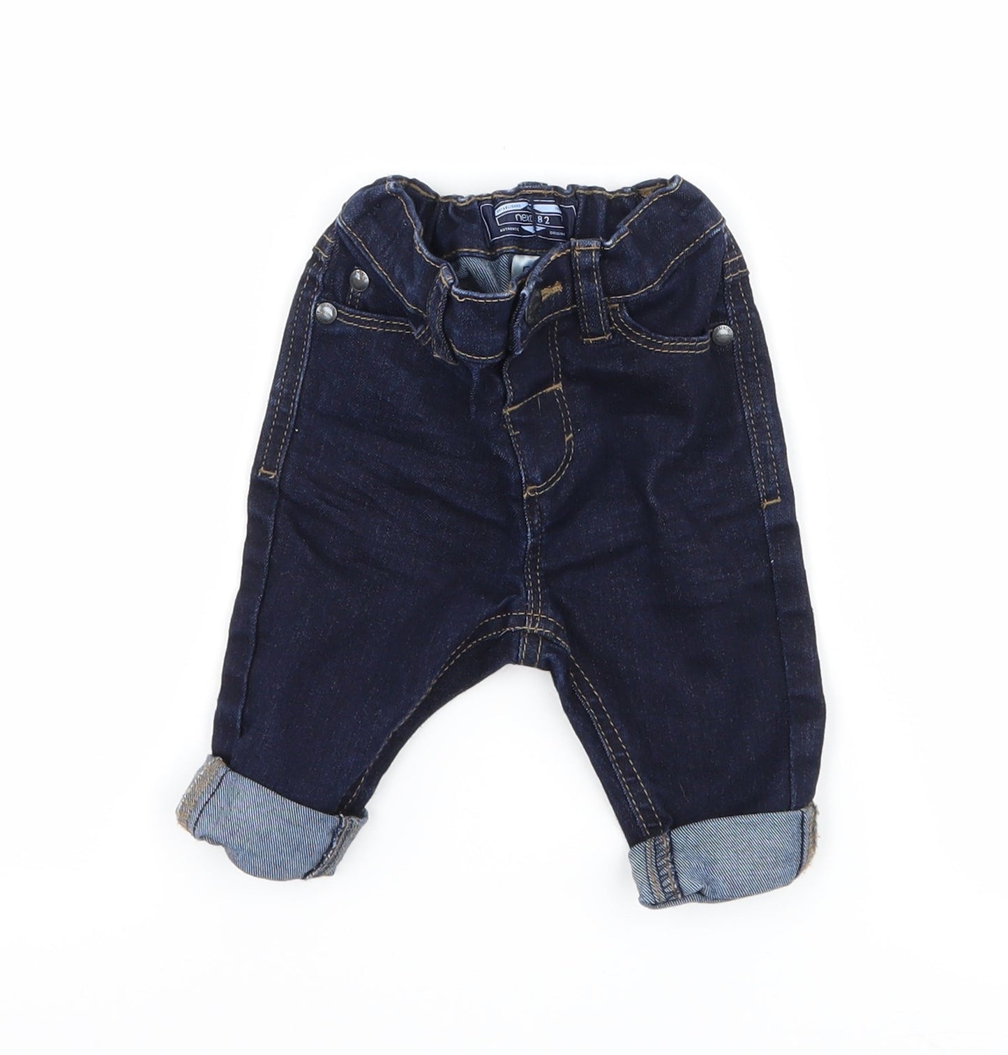 NEXT Baby Blue  Denim Capri Jeans Size 3-6 Months