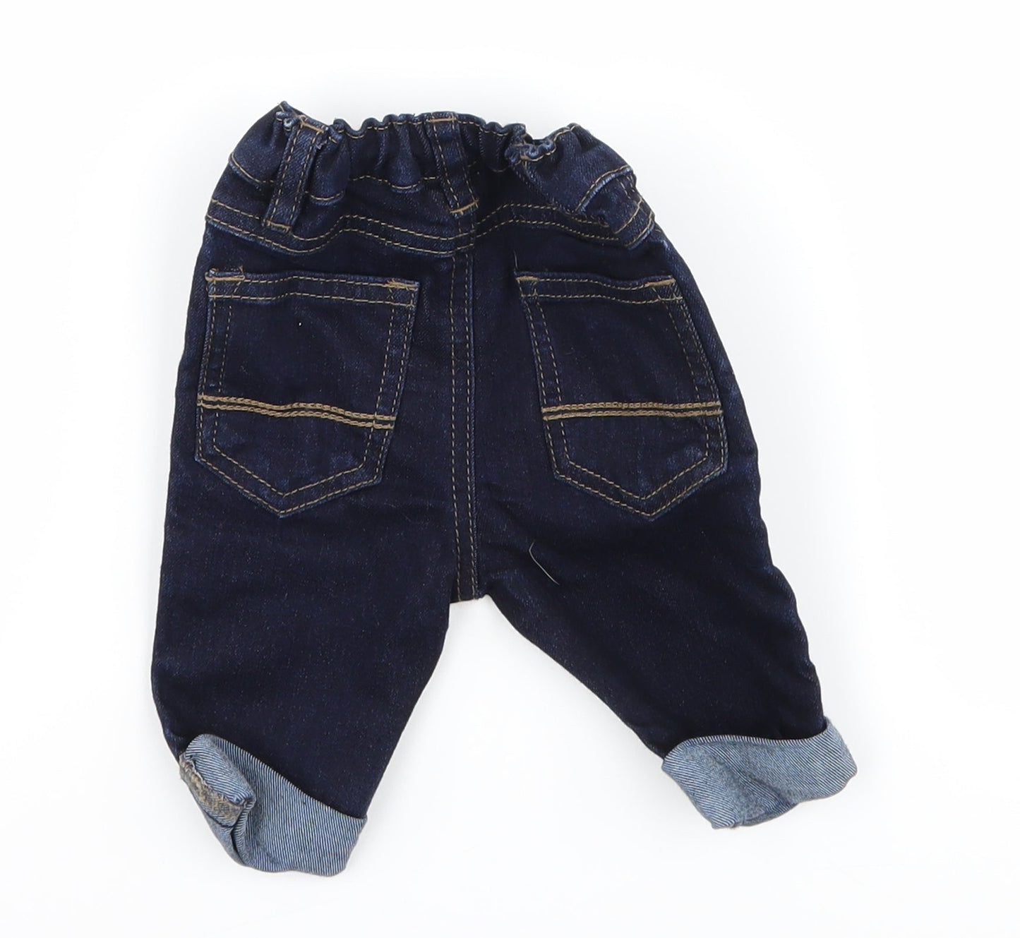 NEXT Baby Blue  Denim Capri Jeans Size 3-6 Months