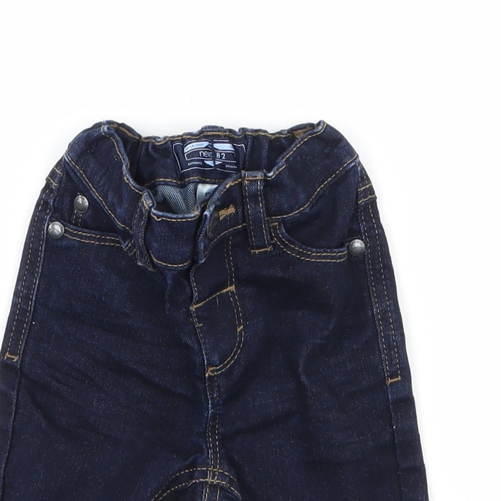 NEXT Baby Blue  Denim Capri Jeans Size 3-6 Months