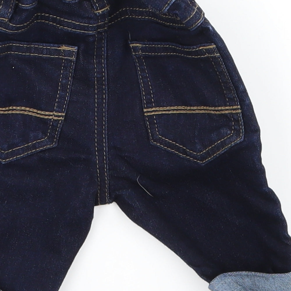 NEXT Baby Blue  Denim Capri Jeans Size 3-6 Months