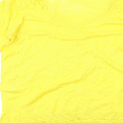 NEXT Womens Yellow   Pullover Jumper Size 10