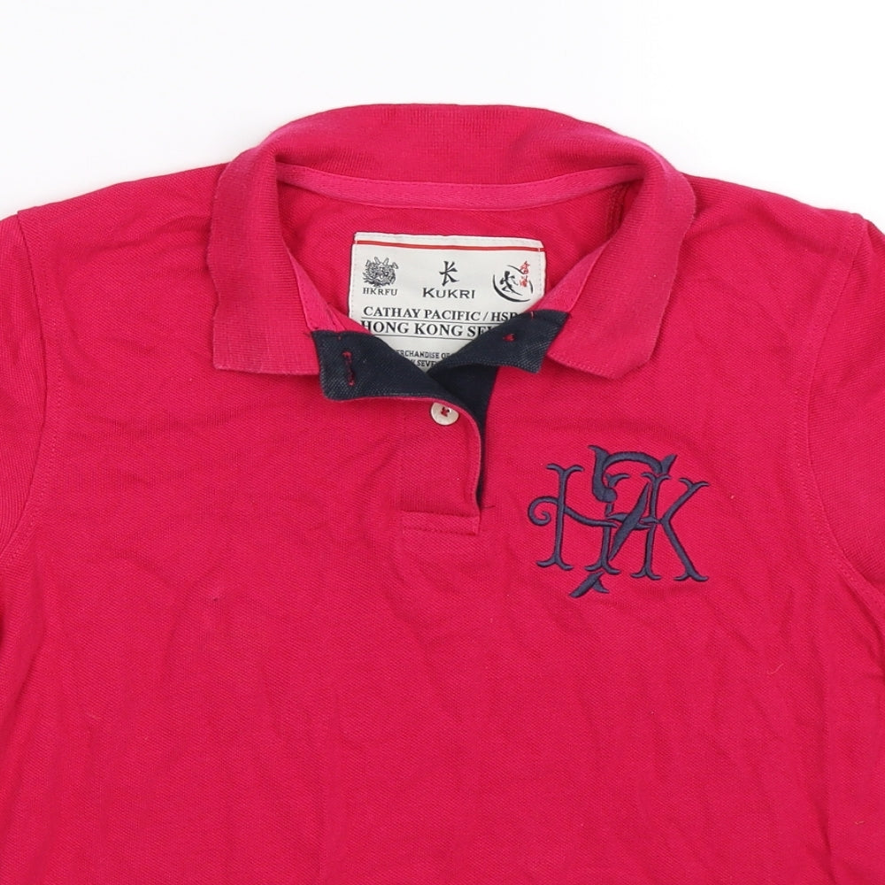 Kukri Womens Pink   Basic T-Shirt Size 10