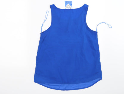 Womens UK Size 10 Atmosphere Blue Tunic Tank
