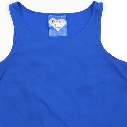 Womens UK Size 10 Atmosphere Blue Tunic Tank