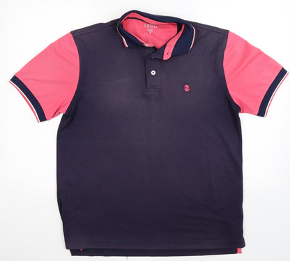 izdo Mens Purple    Polo Size M