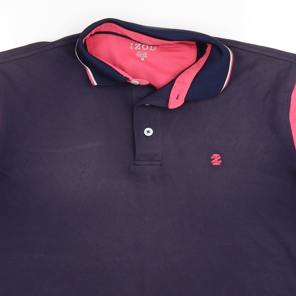 izdo Mens Purple    Polo Size M