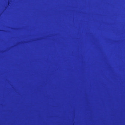 togehter Womens Blue Floral  Tunic T-Shirt Size L