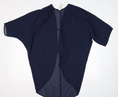 Ocean Club Womens Blue  Chiffon Cardigan Jumper Size 10  - beach wear