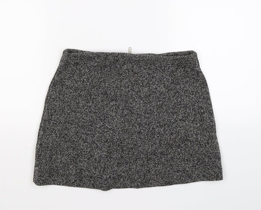 Womens UK Size 8 Topshop A-Line Knit Skirt