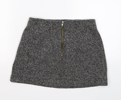 Womens UK Size 8 Topshop A-Line Knit Skirt