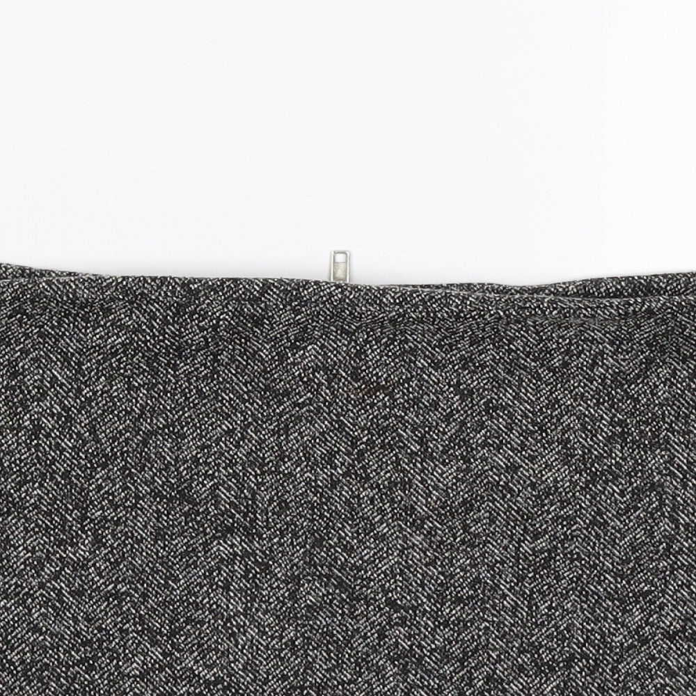 Womens UK Size 8 Topshop A-Line Knit Skirt