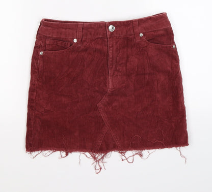 FOREVER 21 Womens Brown  Corduroy Mini Skirt Size XS
