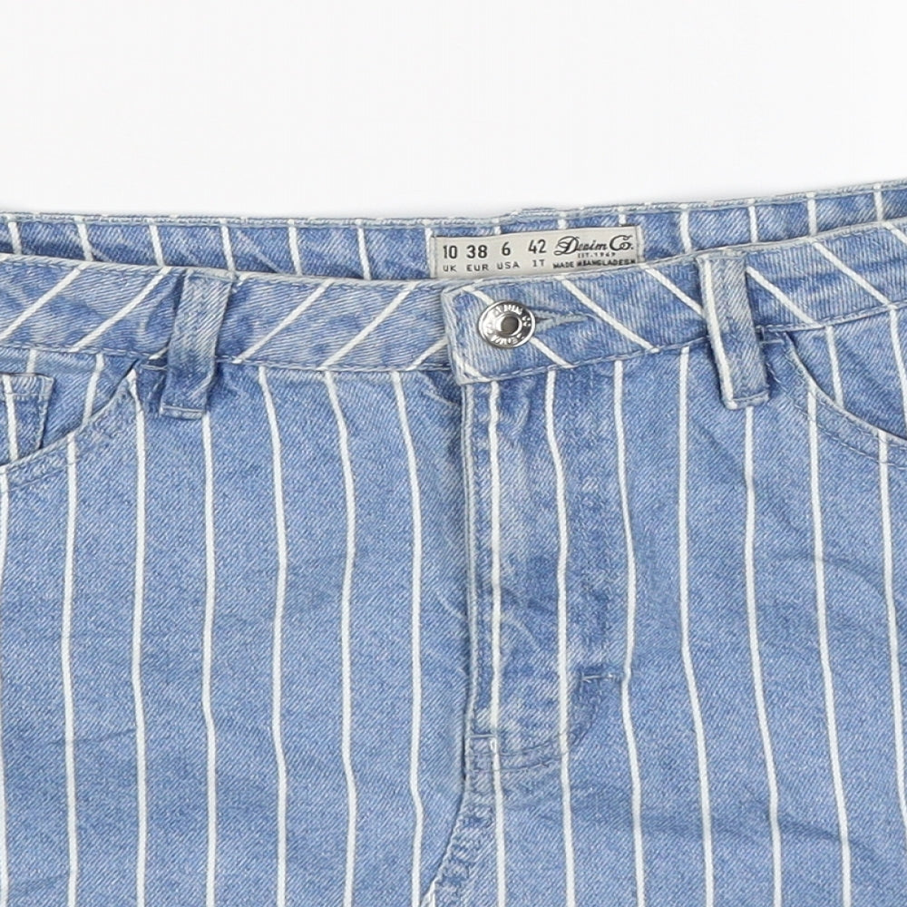 Womens UK Size 10 denim co Straight & Pencil Denim Skirt