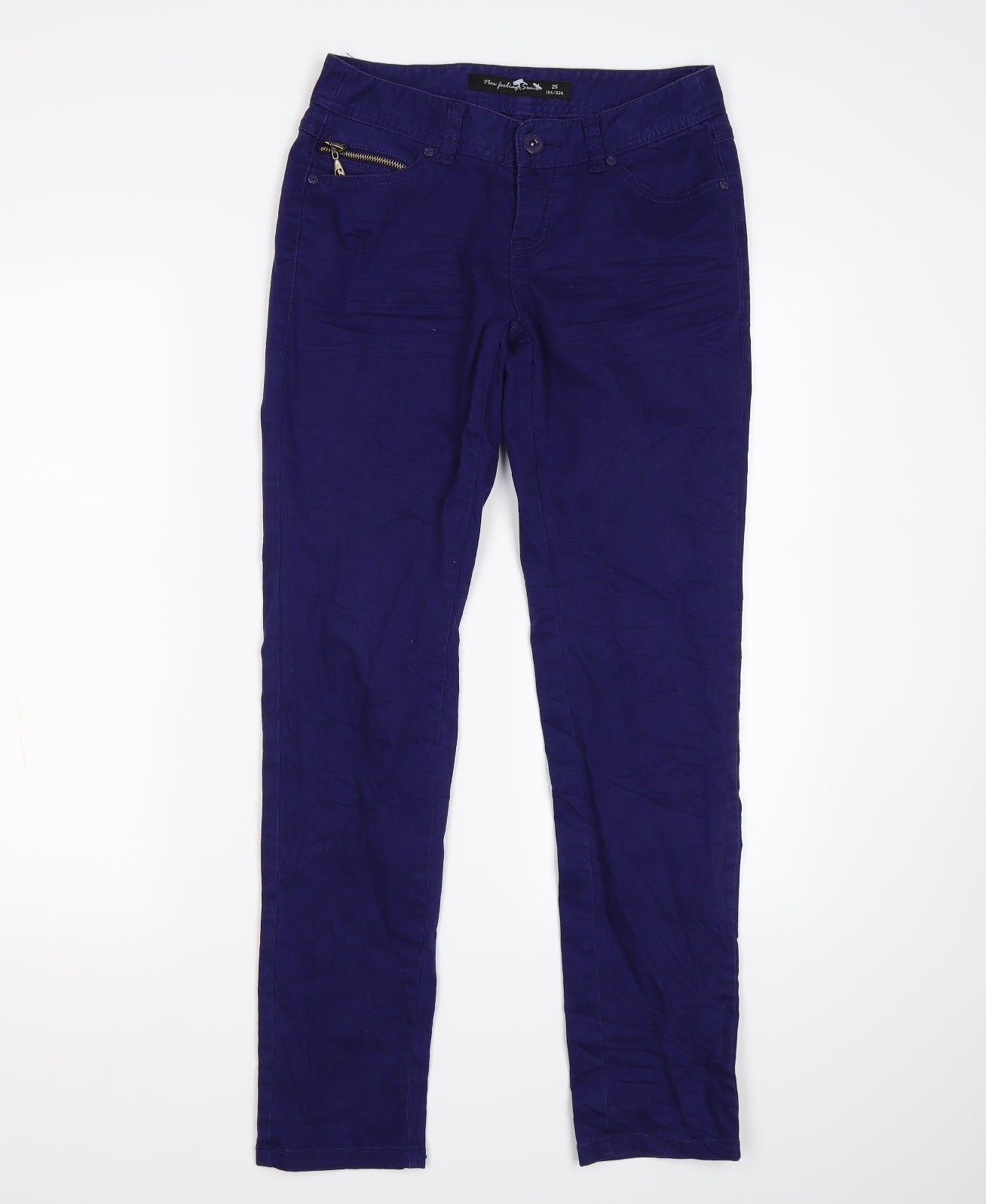Semir Womens Purple  Denim Skinny Jeans Size S L28 in