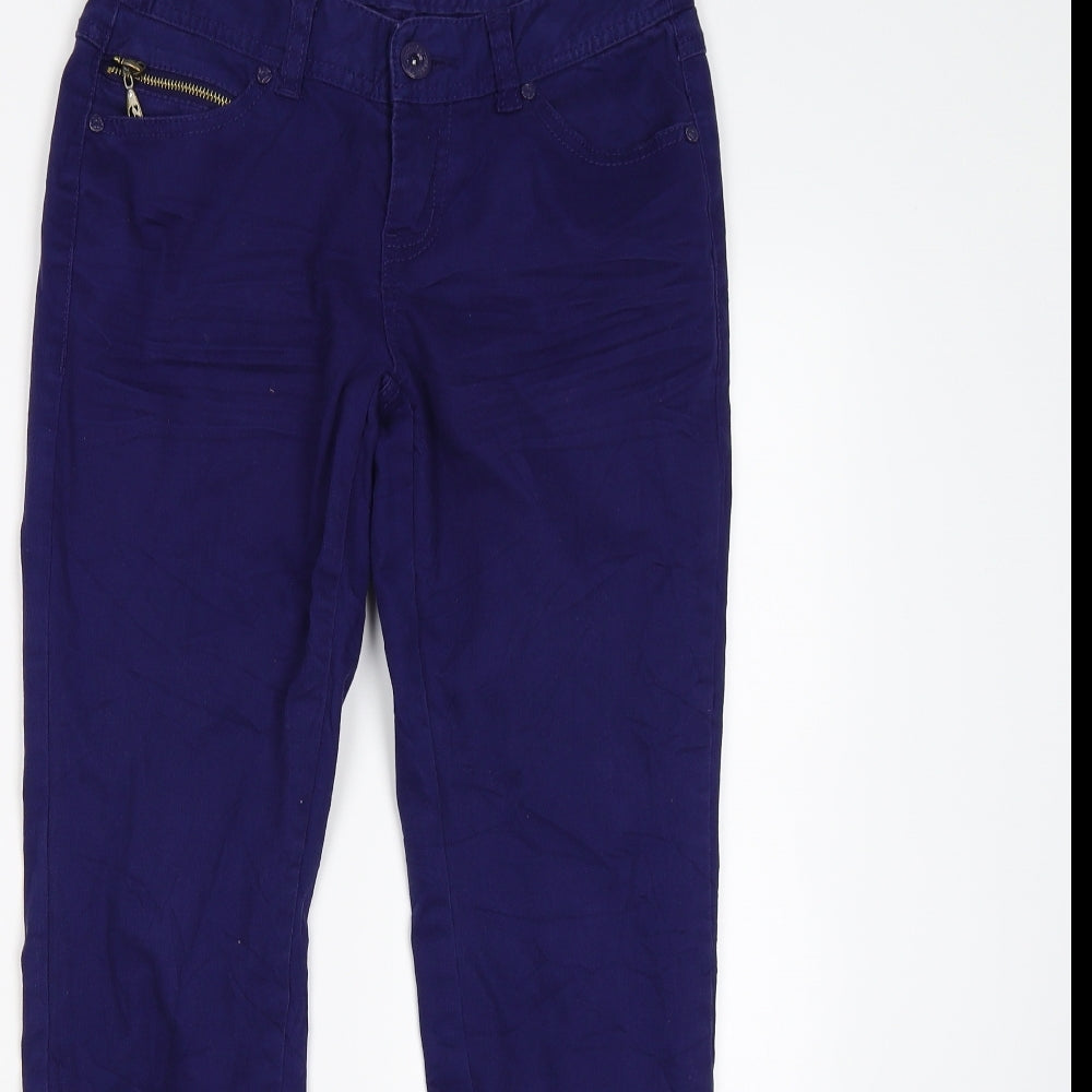 Semir Womens Purple  Denim Skinny Jeans Size S L28 in