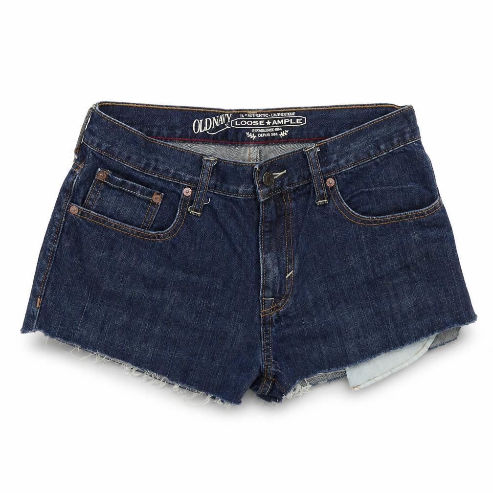Womens UK Size 12 Old Navy Regular Fit Cut-Off Shorts