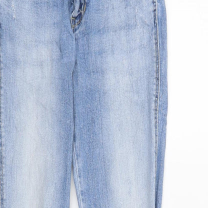 Pull&Bear Womens Blue   Skinny Jeans Size 10 L25 in