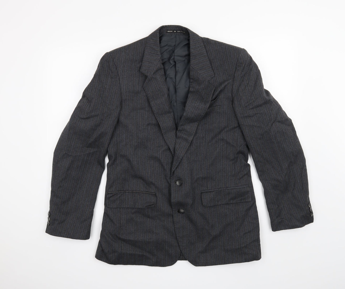 Mens UK Size 38 Greenwoods Regular Grey Suit Jacket