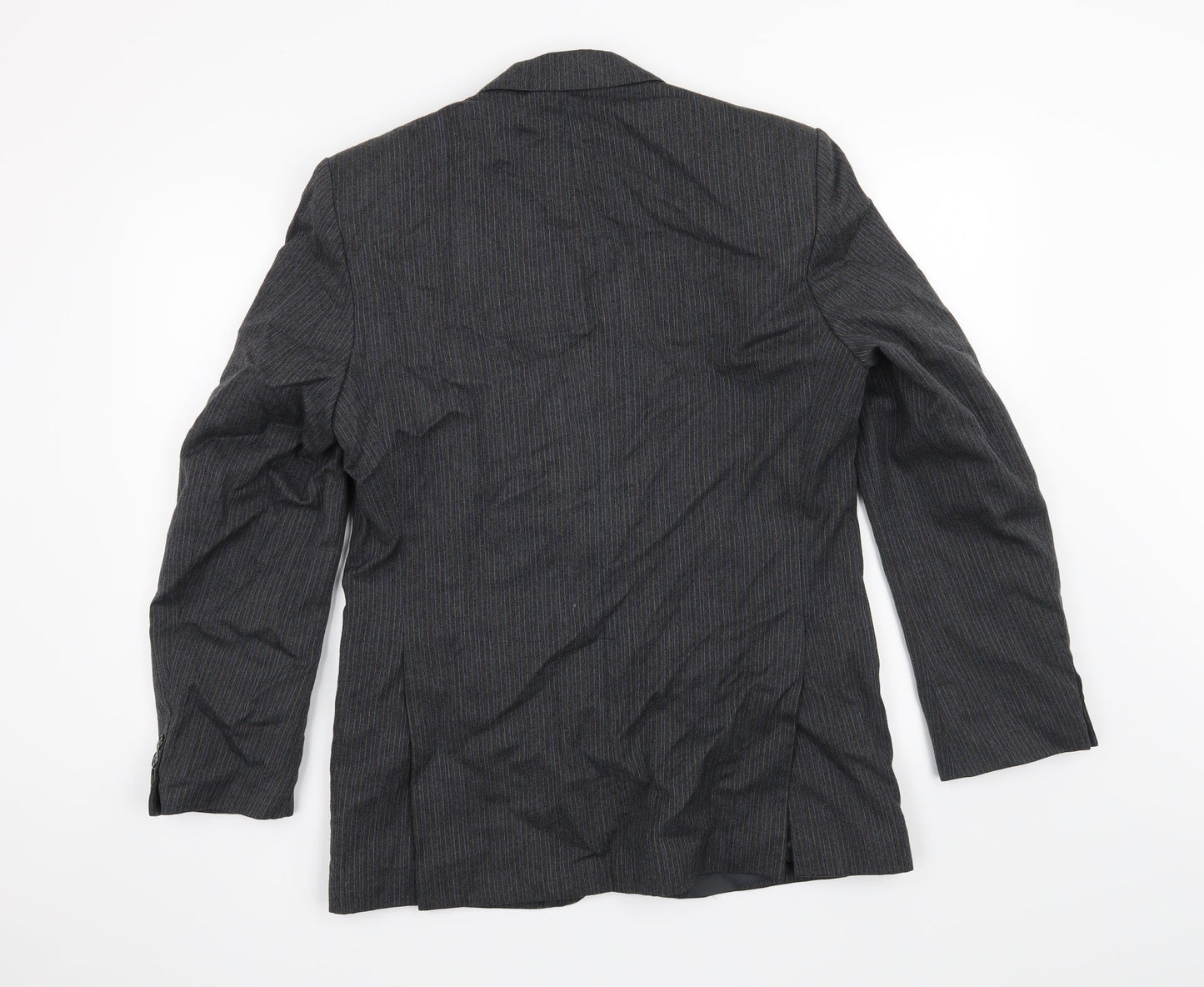 Mens UK Size 38 Greenwoods Regular Grey Suit Jacket