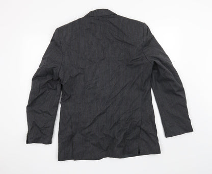 Mens UK Size 38 Greenwoods Regular Grey Suit Jacket