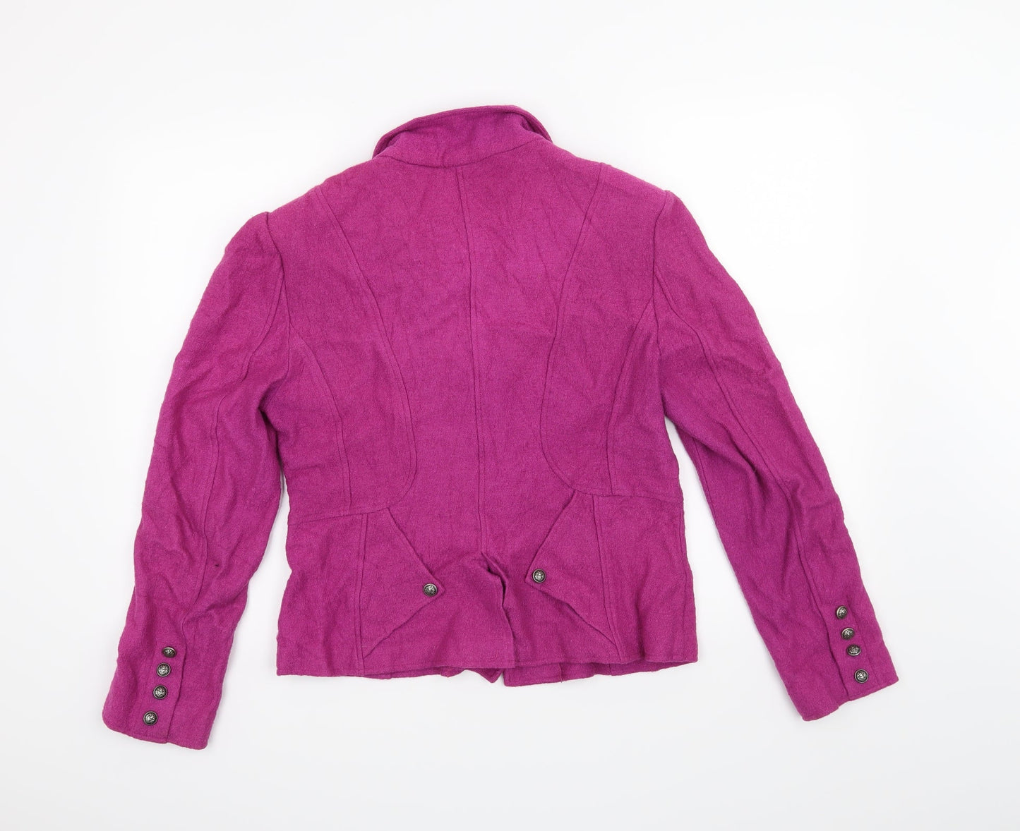 Fiorella Womens Purple   Jacket Blazer Size 10