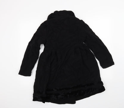 Copper Key Womens Black   Jacket Coat Size 10