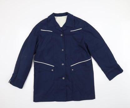 Womens UK Size M Preworn Blue Jacket