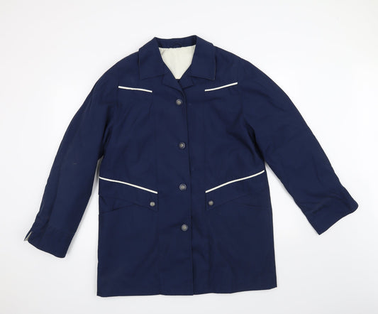 Womens UK Size M Preworn Blue Jacket