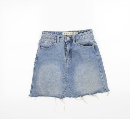 Womens UK Size 4 Denim & Co. A-Line  Skirt