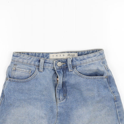Womens UK Size 4 Denim & Co. A-Line  Skirt