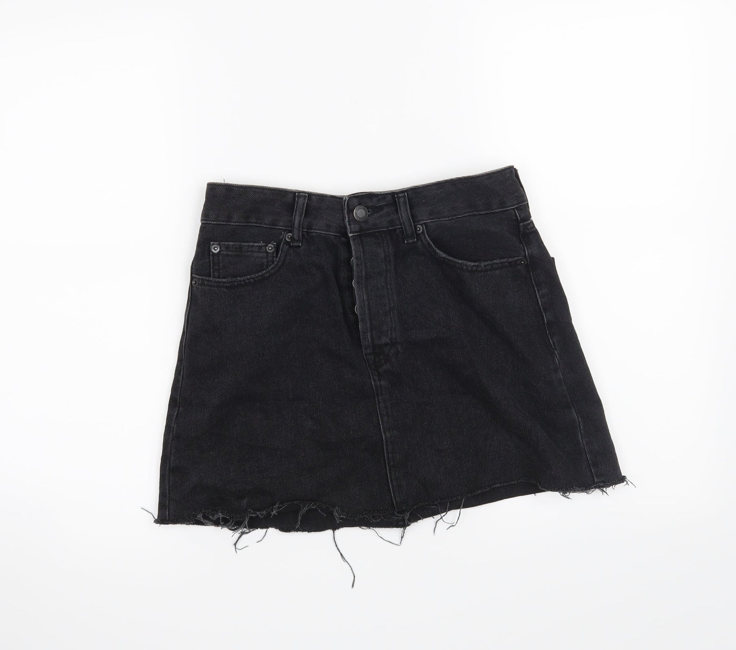 Bershka Womens Black   Mini Skirt Size 8