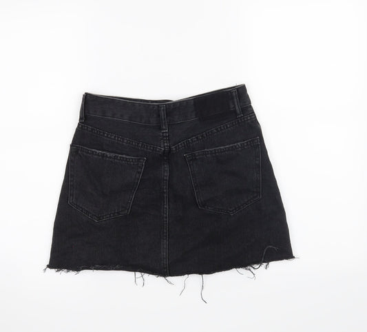 Bershka Womens Black   Mini Skirt Size 8