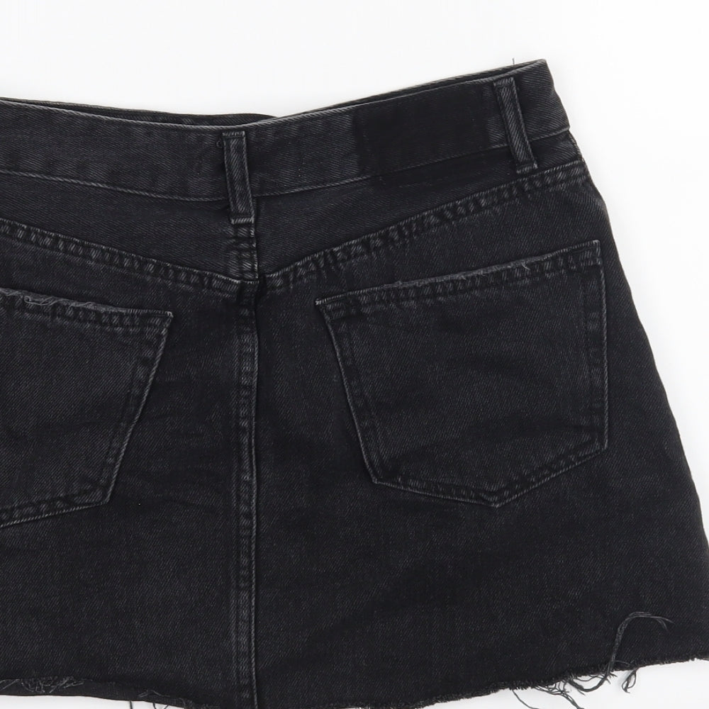 Bershka Womens Black   Mini Skirt Size 8